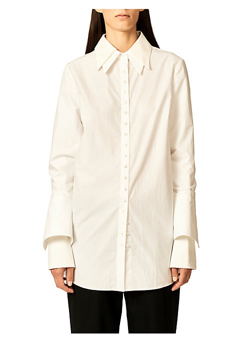 Layered Cotton Elegance Shirt