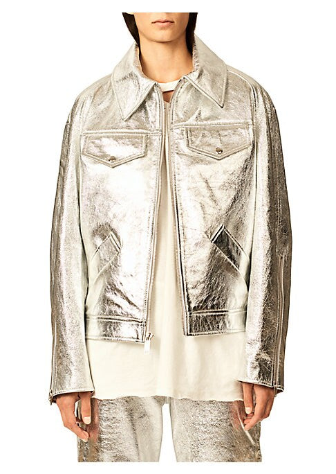 Metallic Luxe Jacket