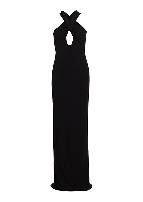 Chic Twisted Maxi Dress