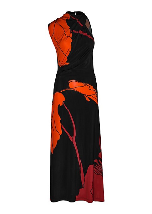 Floral Elegance Midi Dress