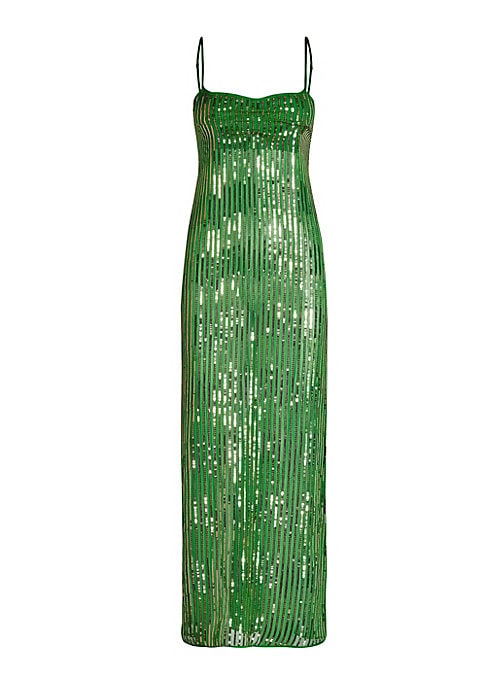 Metallic Elegance Dress