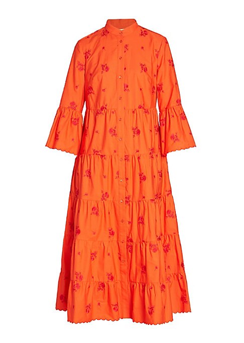 Floral Elegance Shirtdress