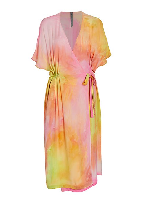 Silk Wrap Midi Delight