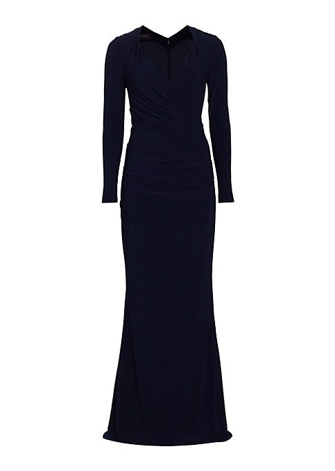 Draped Elegance Gown