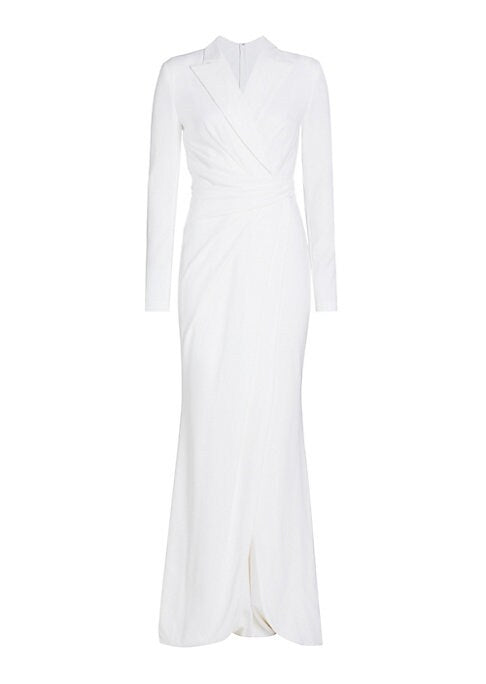 Elegant Luxe Suit Gown