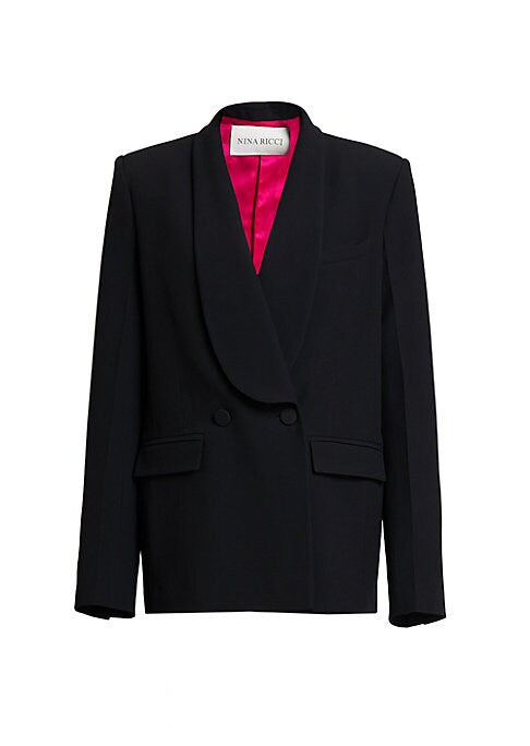 Shawl Lapel Blazer Chic