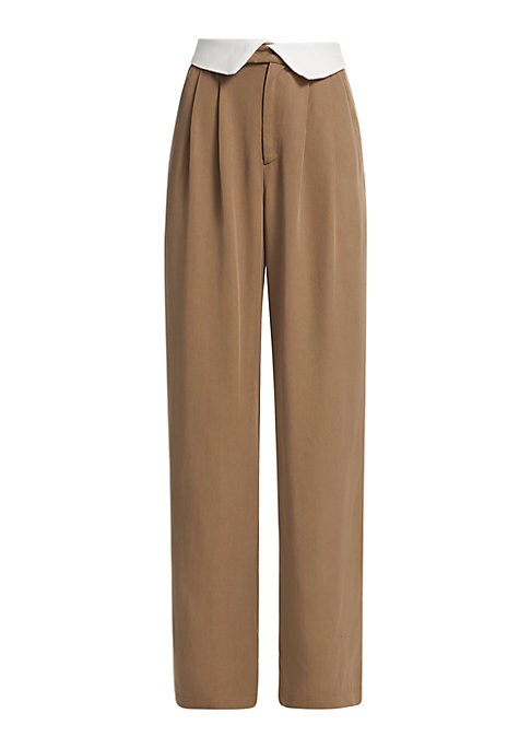 Chic Tailored High-Waist Pants