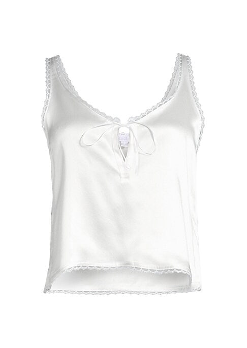 Luxe Silk Crop Top