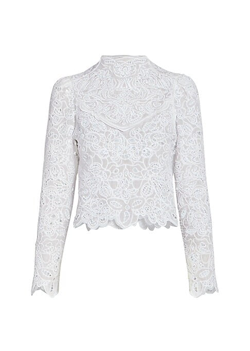 Embroidered Luxe Blouse