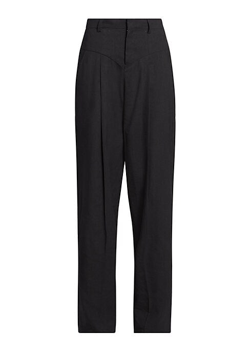 Western Yoke Relaxed Trousers