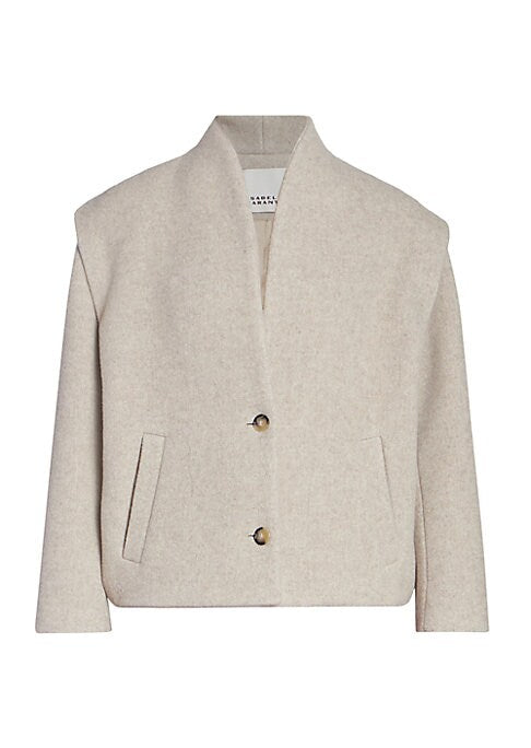 Luxe Wool-Blend Jacket