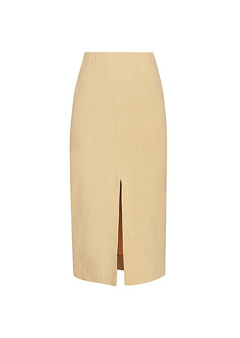 Chic Slit Midi Skirt