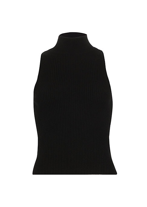 Cozy Cashmere Turtleneck Tank