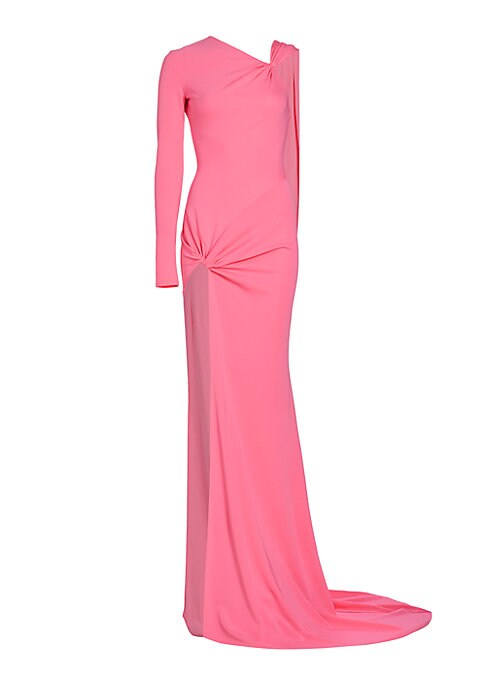 Draped Elegance Gown