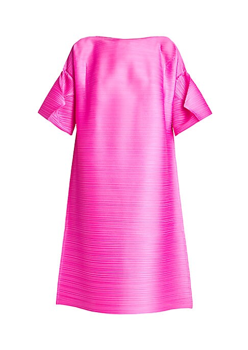 Charming Pleat Midi Dress
