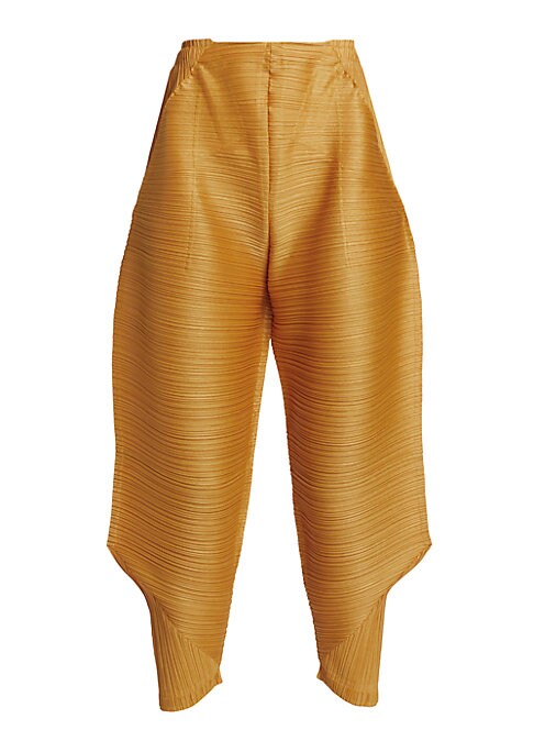 Pleated Tapered Trousers