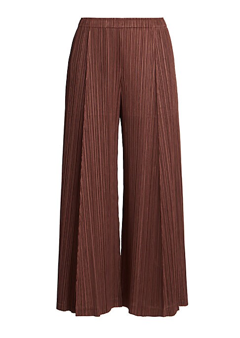 Chic Plissé Trousers