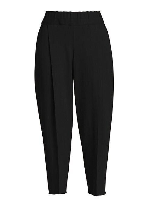 Chic Pleated Wide-Leg Trousers