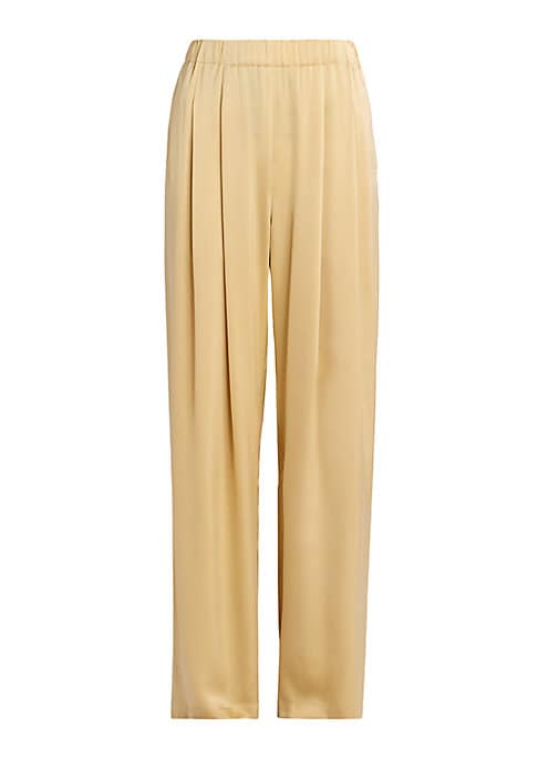 Silk Slit Trousers