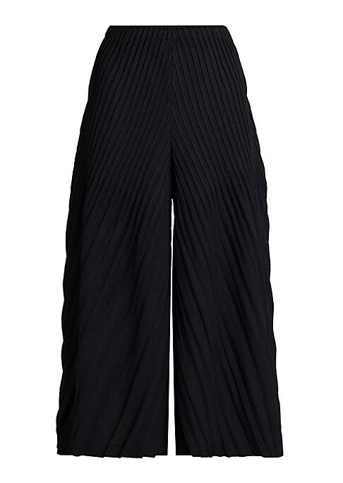 Sculptural Wide-Leg Trousers