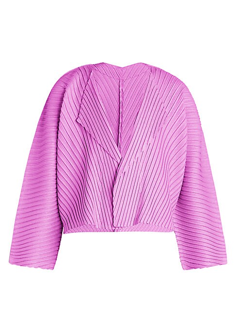Pleated Style Cardigan