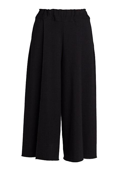 Pleated Wide-Leg Trousers