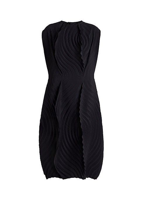 Flared Pleats Dress