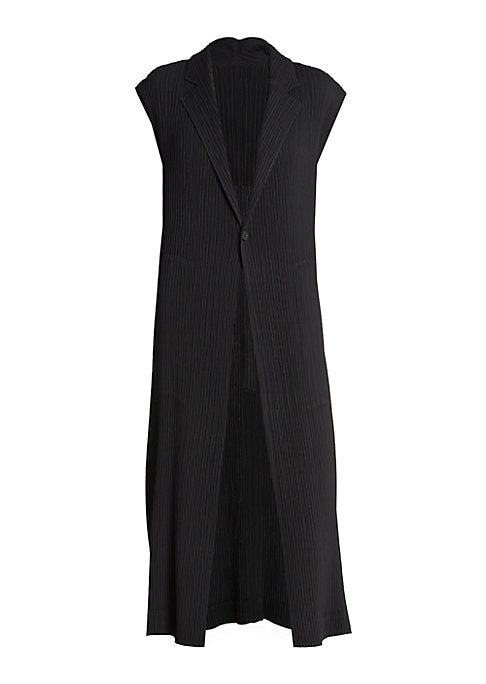 Pleated Elegance Vest
