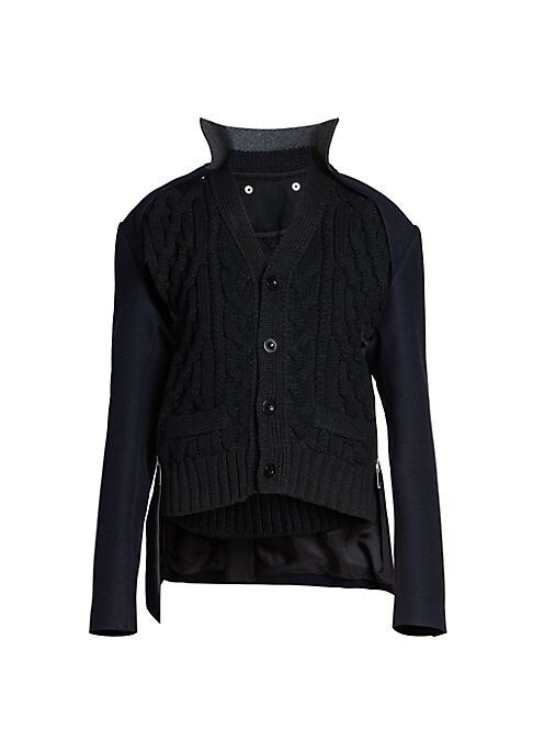 Chic Cut-Out Cardigan