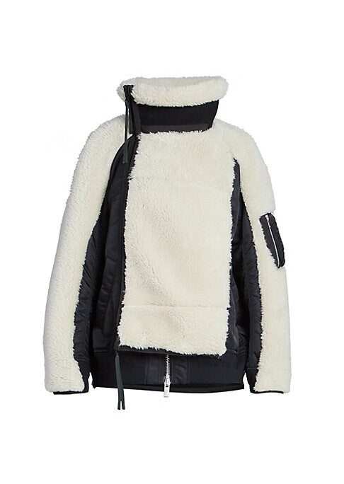 Cozy Draped Wool Jacket