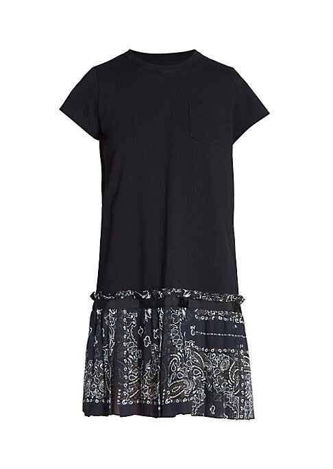 Boho Hem T-shirt Dress