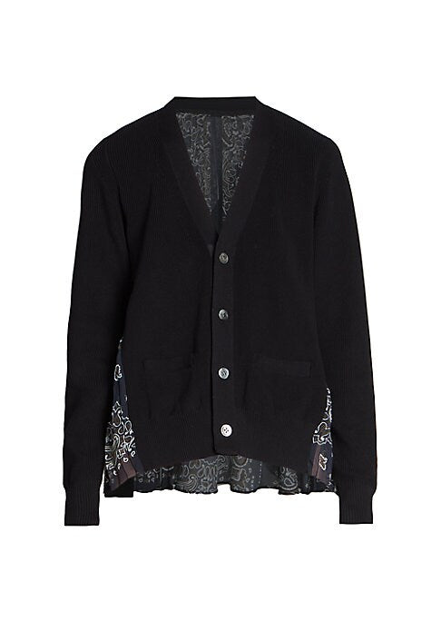 Bohemian Print Cardigan