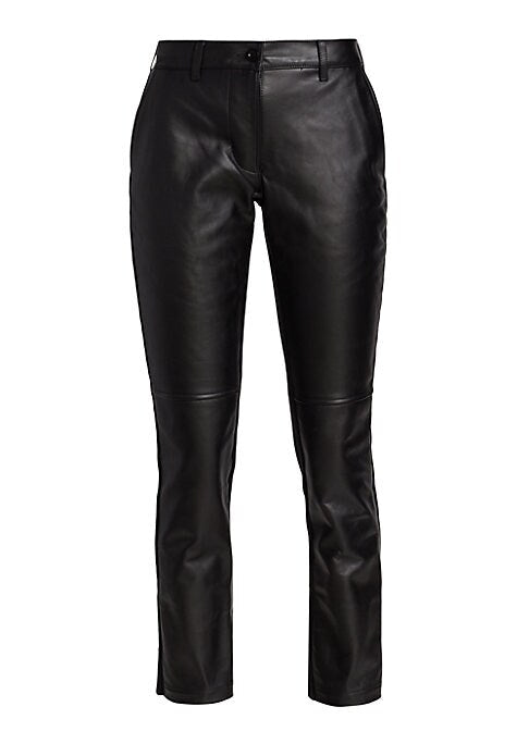 Chic Mixed Media Trousers