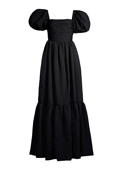 Puff Sleeve Elegance Dress