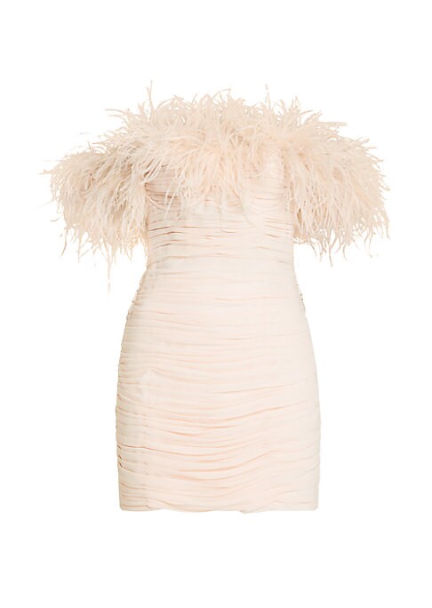 Feathered Elegance Dress