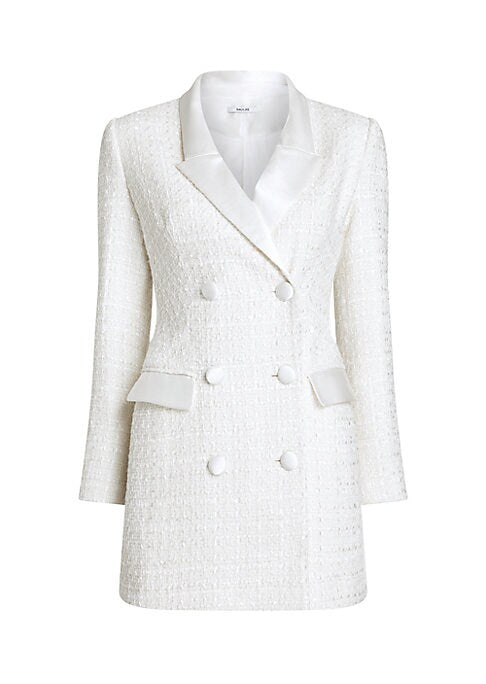Chic Tweed Mini Dress