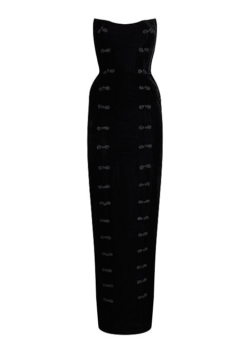 Velvet Evening Elegance Gown