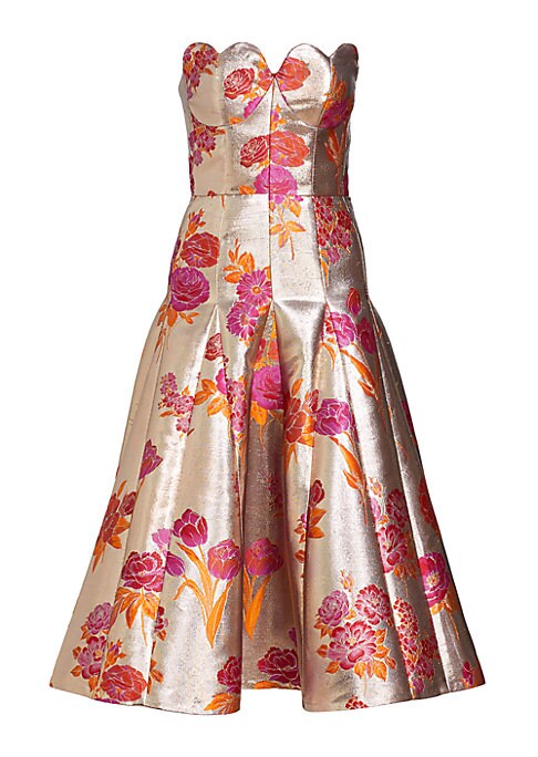 Floral Luxe Midi Dress