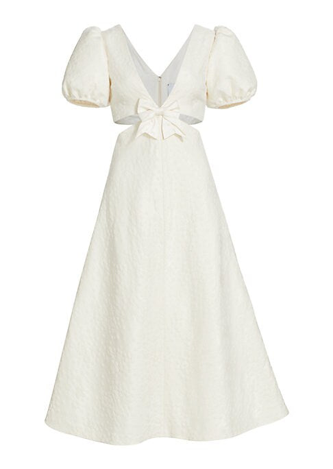 Daisy Cut-Out Midi Dress
