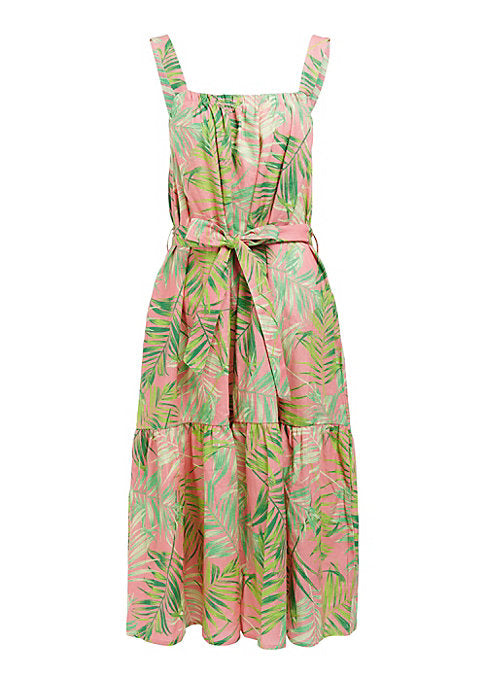 Tropical Breeze Midi Dress