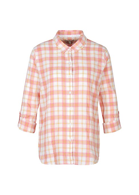 Vibrant Check Relaxed Shirt