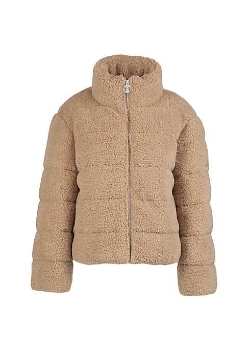 Cozy Sherpa Puffer Jacket