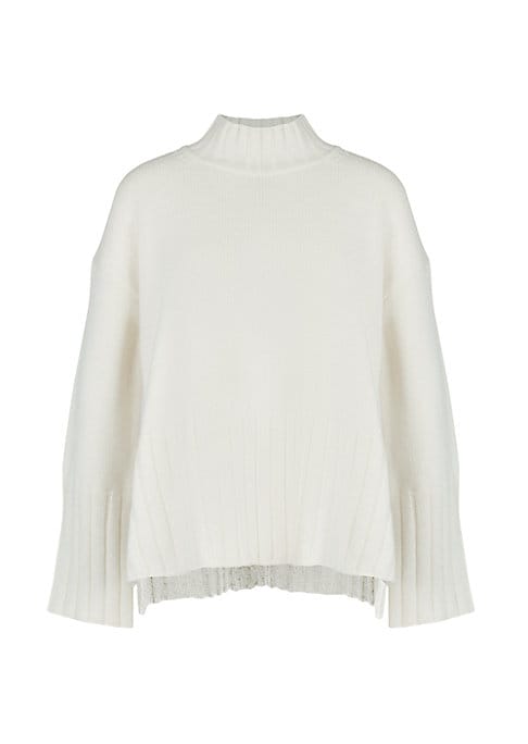 Cozy Funnel Knit Sweater