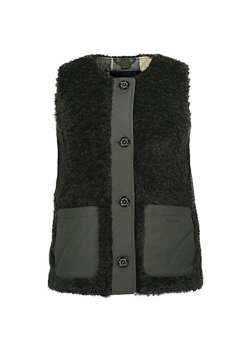 Cozy Sherpa Layer Vest