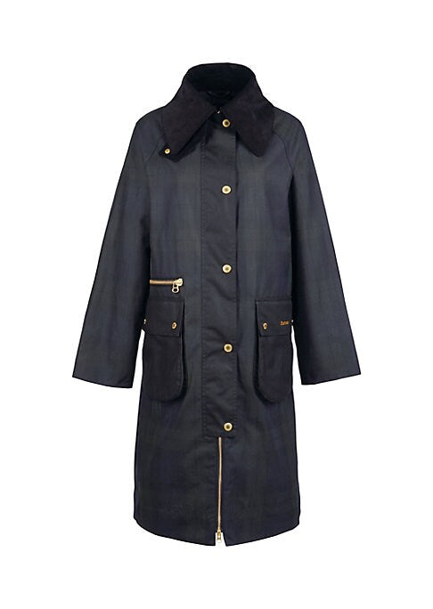 Checked Waxed Jacket