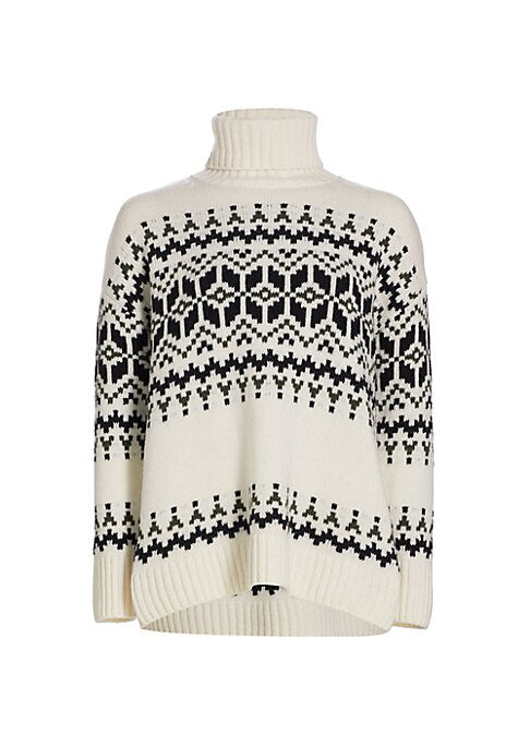 Cozy Fair-Isle Knit Sweater