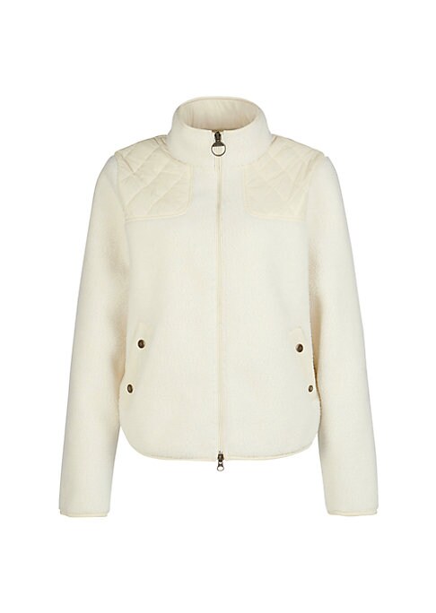 Cozy Quilted Fleece Jacket
