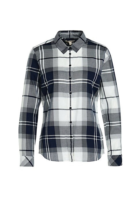 Plaid Cotton Twill Shirt