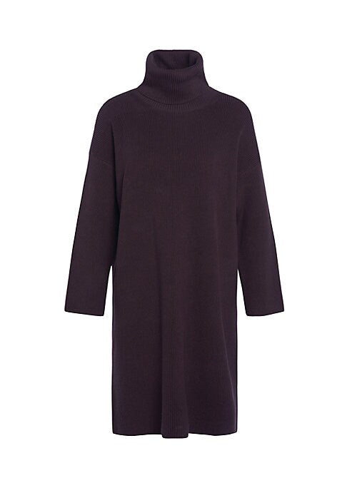 Cozy Funnel Neck Dress