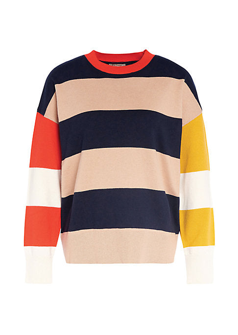 Cozy Striped Knit Sweater